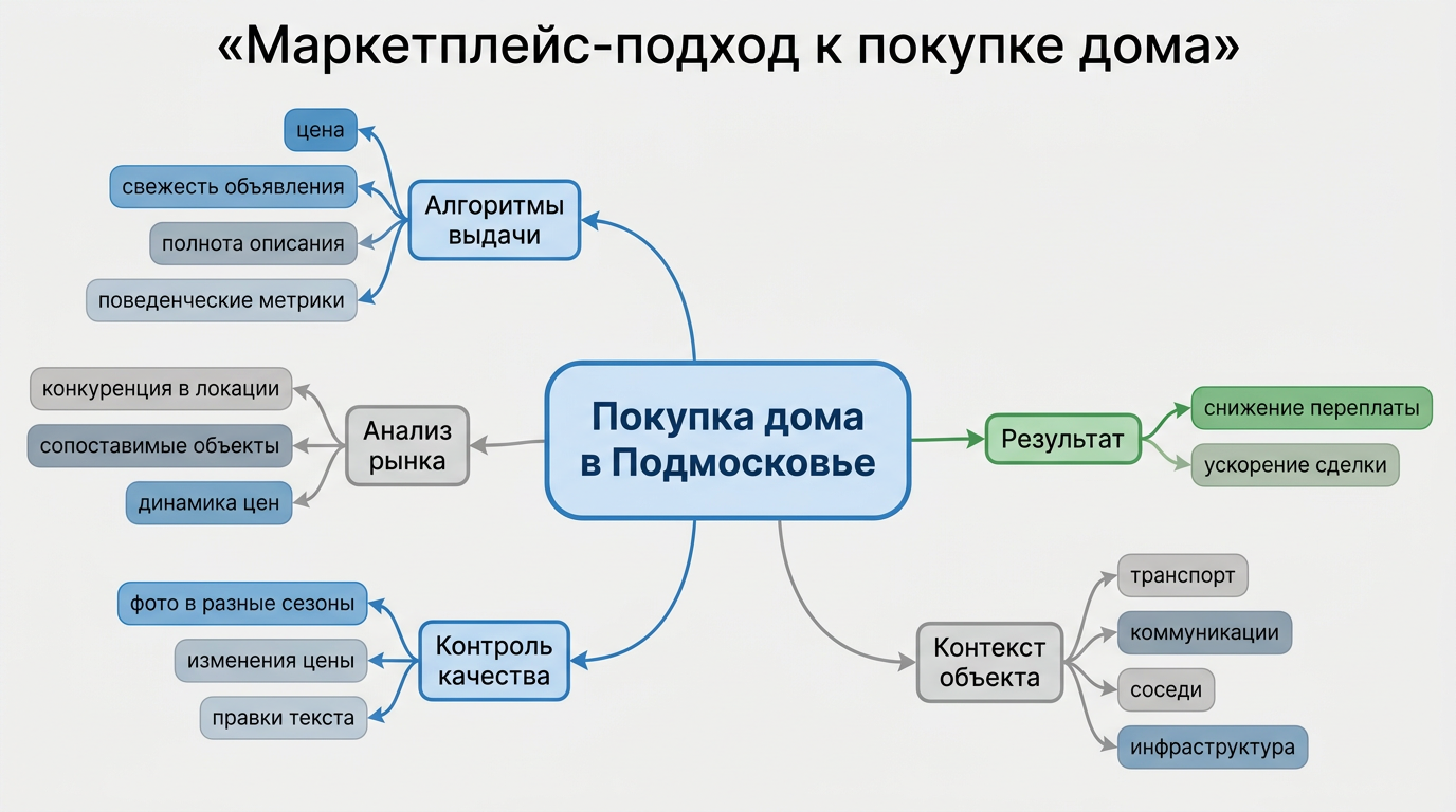 Маркетплейс-подход к покупке дома